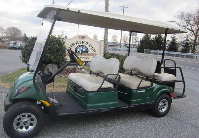 2015 Yamaha efi gas 6 passenger golf cart